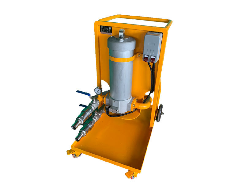 High-efficiency filter trolley