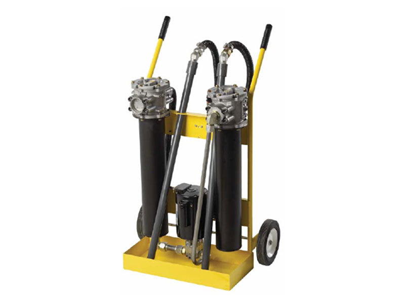  Mobile oil filtering trolley